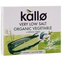 Kallo Very Low Salt Vegetable Stock Cubes